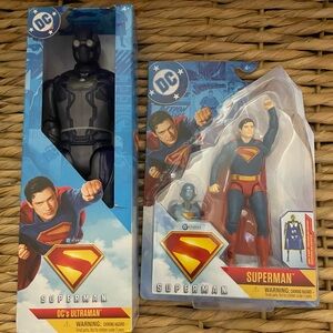 DC Superman Action Figure Set - Blue and Red